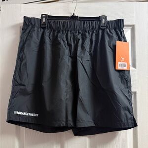 Men’s Orange Theory Taffeta Shorts Size XL